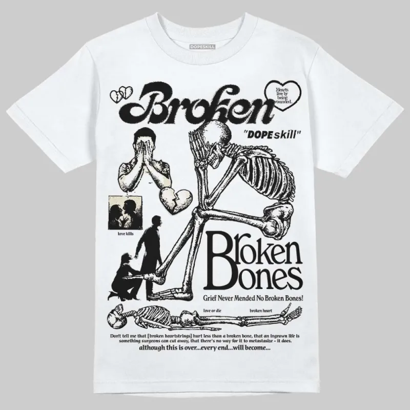 Reverse Metallic 5s DopeSkill T-Shirt Broken Bones Graphic sold by DopeSkill