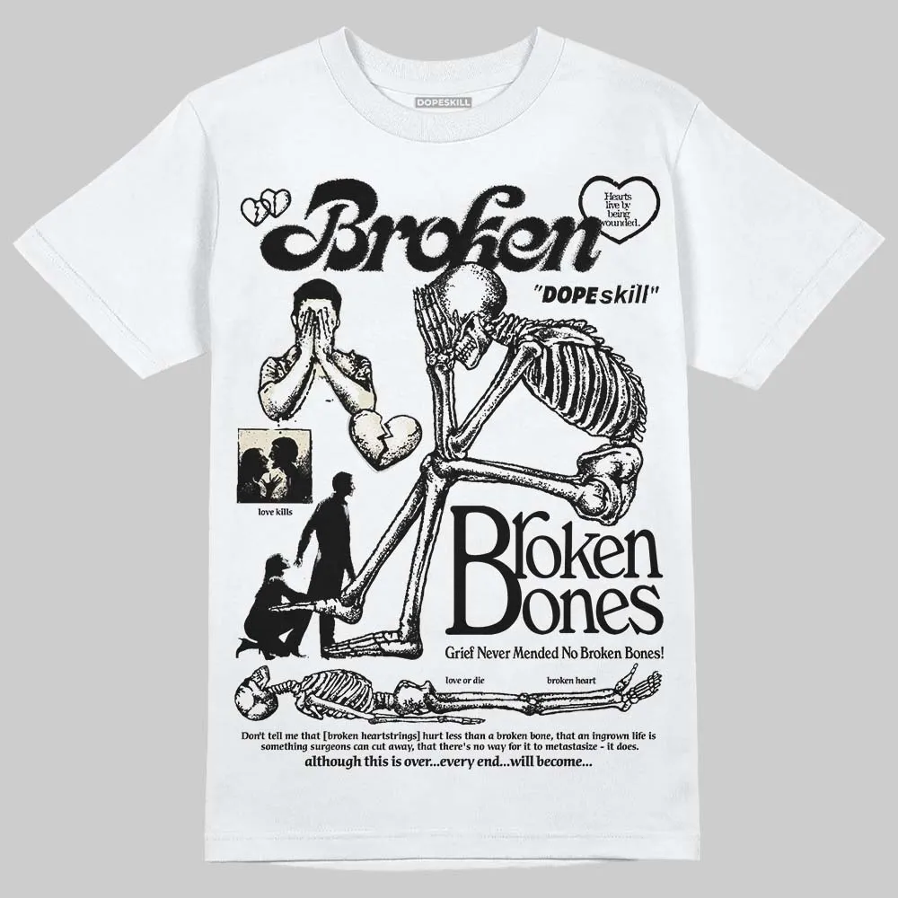 Reverse Metallic 5s DopeSkill T-Shirt Broken Bones Graphic sold by DopeSkill