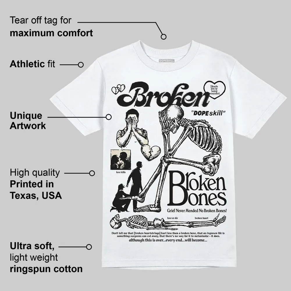 Reverse Metallic 5s DopeSkill T-Shirt Broken Bones Graphic sold by DopeSkill product image thumbnail 3