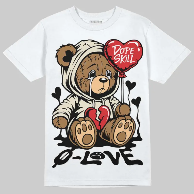 Reverse Metallic 5s DopeSkill T-Shirt Broken Bear Graphic sold by DopeSkill