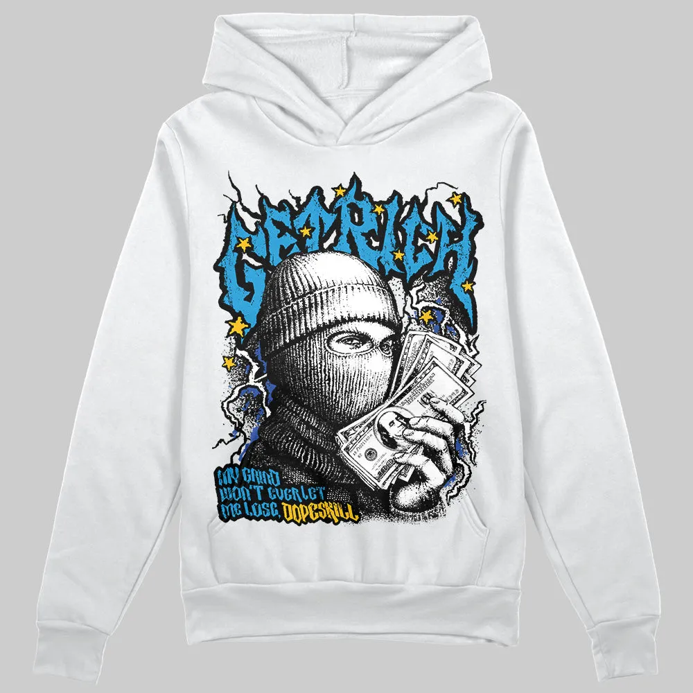 Royal Blue Collection DopeSkill Hoodie Sweatshirt New Get Rich Graphic sold by DopeSkill