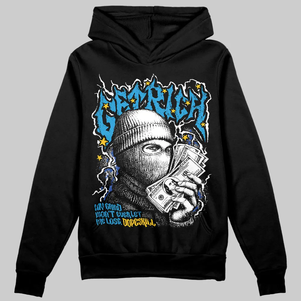 Royal Blue Collection DopeSkill Hoodie Sweatshirt New Get Rich Graphic sold by DopeSkill product image thumbnail 2