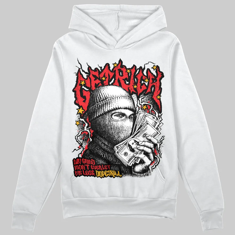 Red Collection DopeSkill Hoodie Sweatshirt New Get Rich Graphic sold by DopeSkill product image thumbnail 2