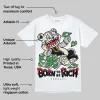 Reverse Metallic 5s DopeSkill T-Shirt Born To Be Rich Graphic sold by DopeSkill