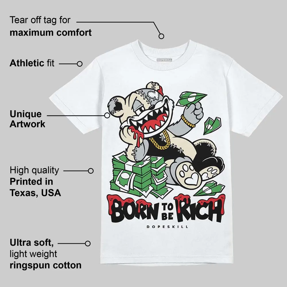 Reverse Metallic 5s DopeSkill T-Shirt Born To Be Rich Graphic sold by DopeSkill product image thumbnail 3