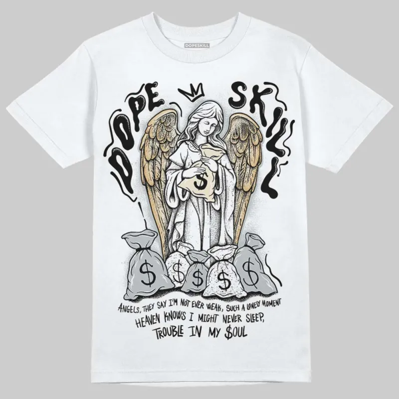 Reverse Metallic 5s DopeSkill T-Shirt Angels Graphic sold by DopeSkill