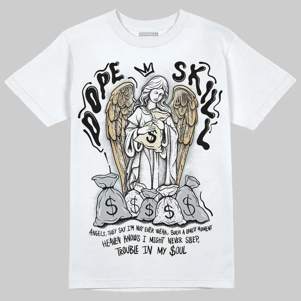 Reverse Metallic 5s DopeSkill T-Shirt Angels Graphic sold by DopeSkill