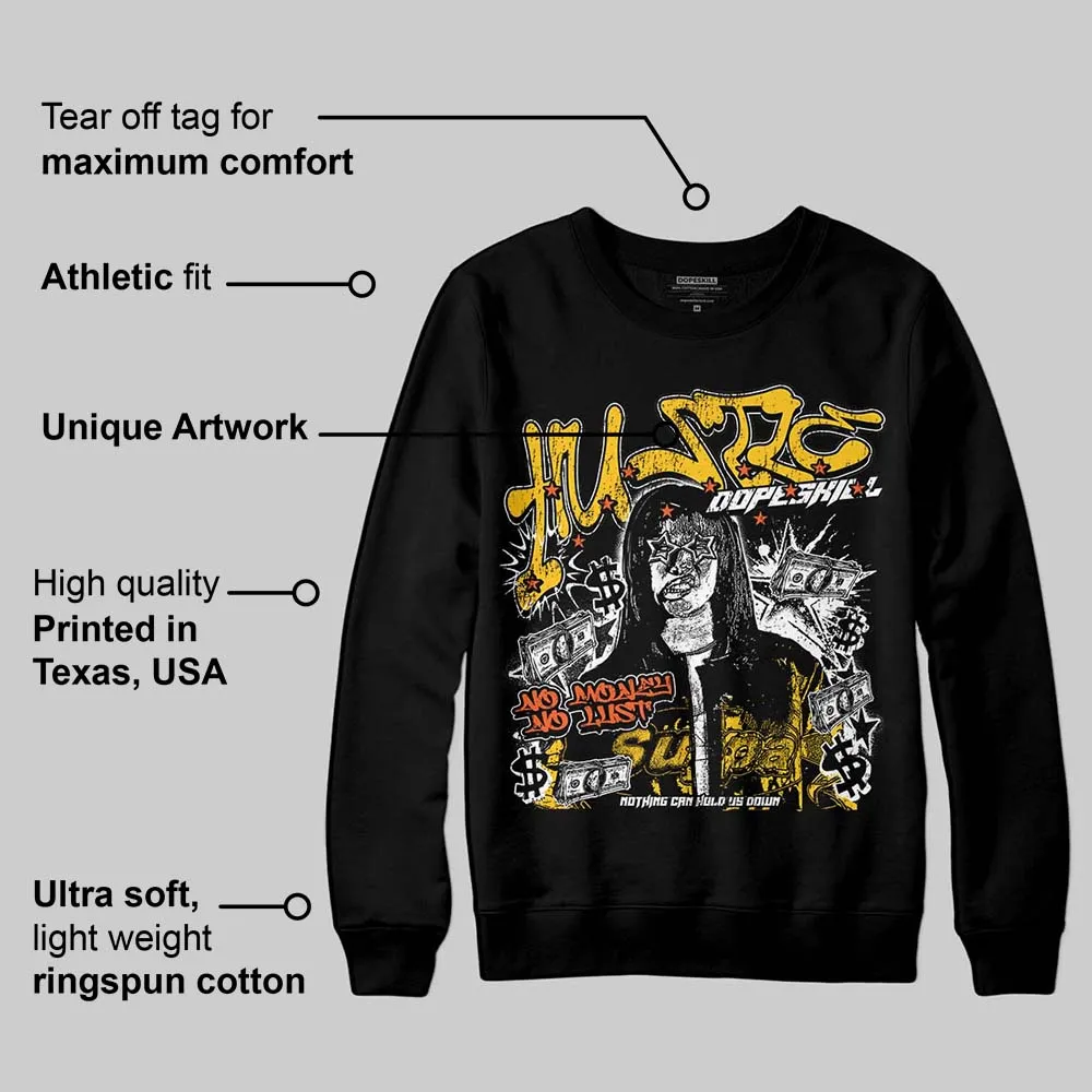 Yellow Collection DopeSkill Sweatshirt No Money No Lust Graphic sold by DopeSkill product image thumbnail 3