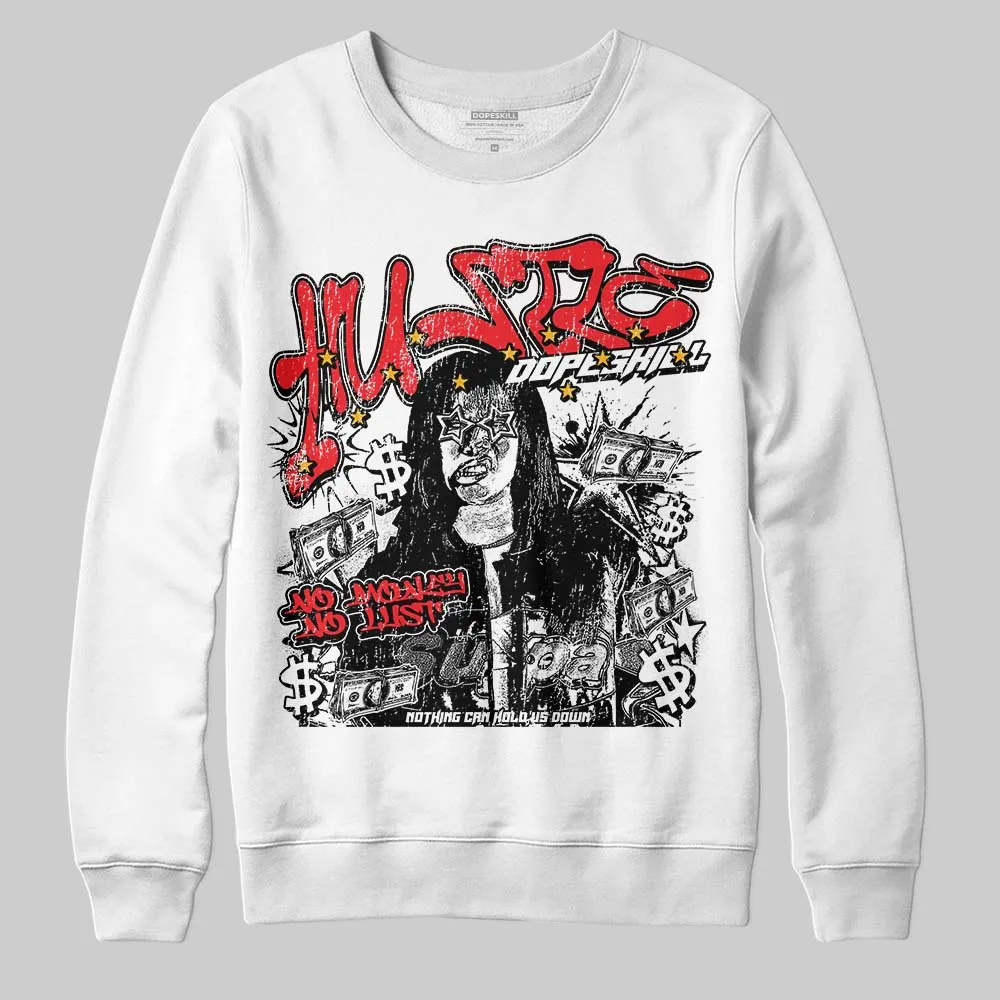 Red Collection DopeSkill Sweatshirt No Money No Lust Graphic sold by DopeSkill product image thumbnail 2