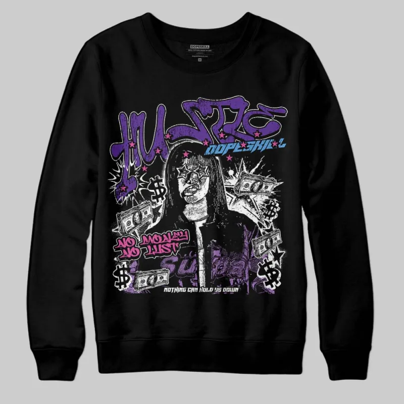 PURPLE Collection DopeSkill Sweatshirt No Money No Lust Graphic sold by DopeSkill
