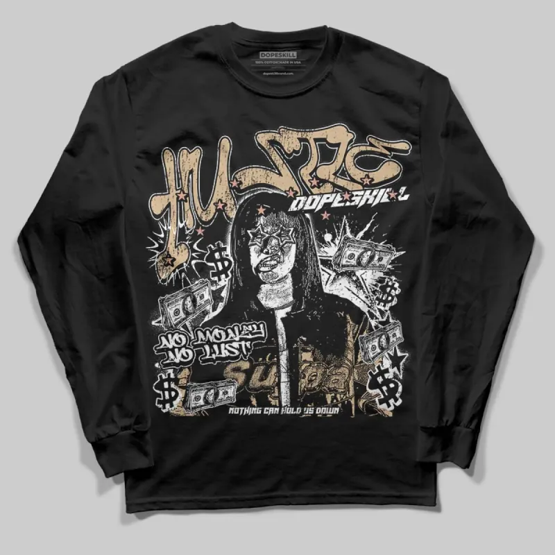 TAN Collection DopeSkill Long Sleeve T-Shirt No Money No Lust Graphic sold by DopeSkill