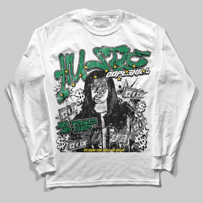 Green Collection DopeSkill Long Sleeve T-Shirt No Money No Lust Graphic sold by DopeSkill
