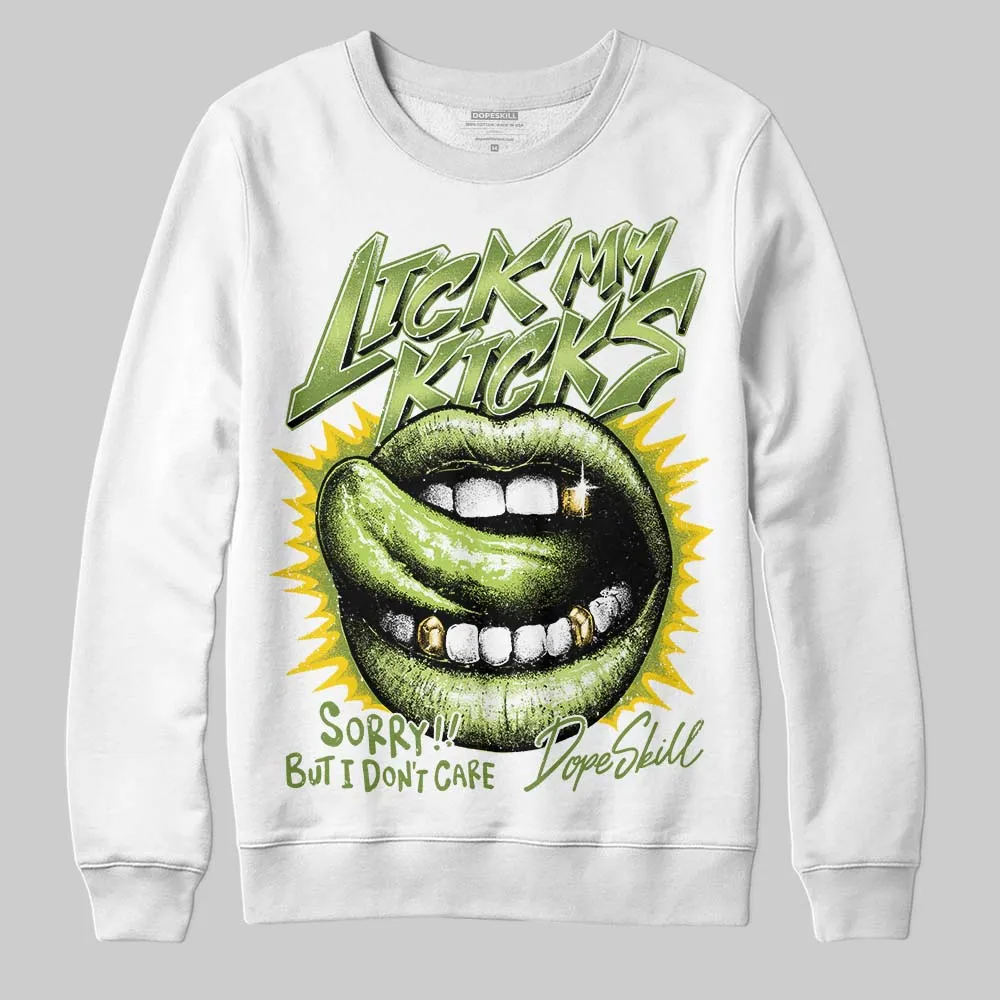 SB Dunks Fruity Pack - Green Apple DopeSkill Sweatshirt Lick My Kicks Graphic sold by DopeSkill