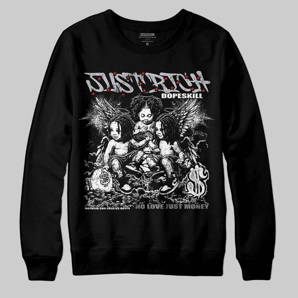 Grey Collection DopeSkill Sweatshirt Just Rich Graphic sold by DopeSkill product image thumbnail 2