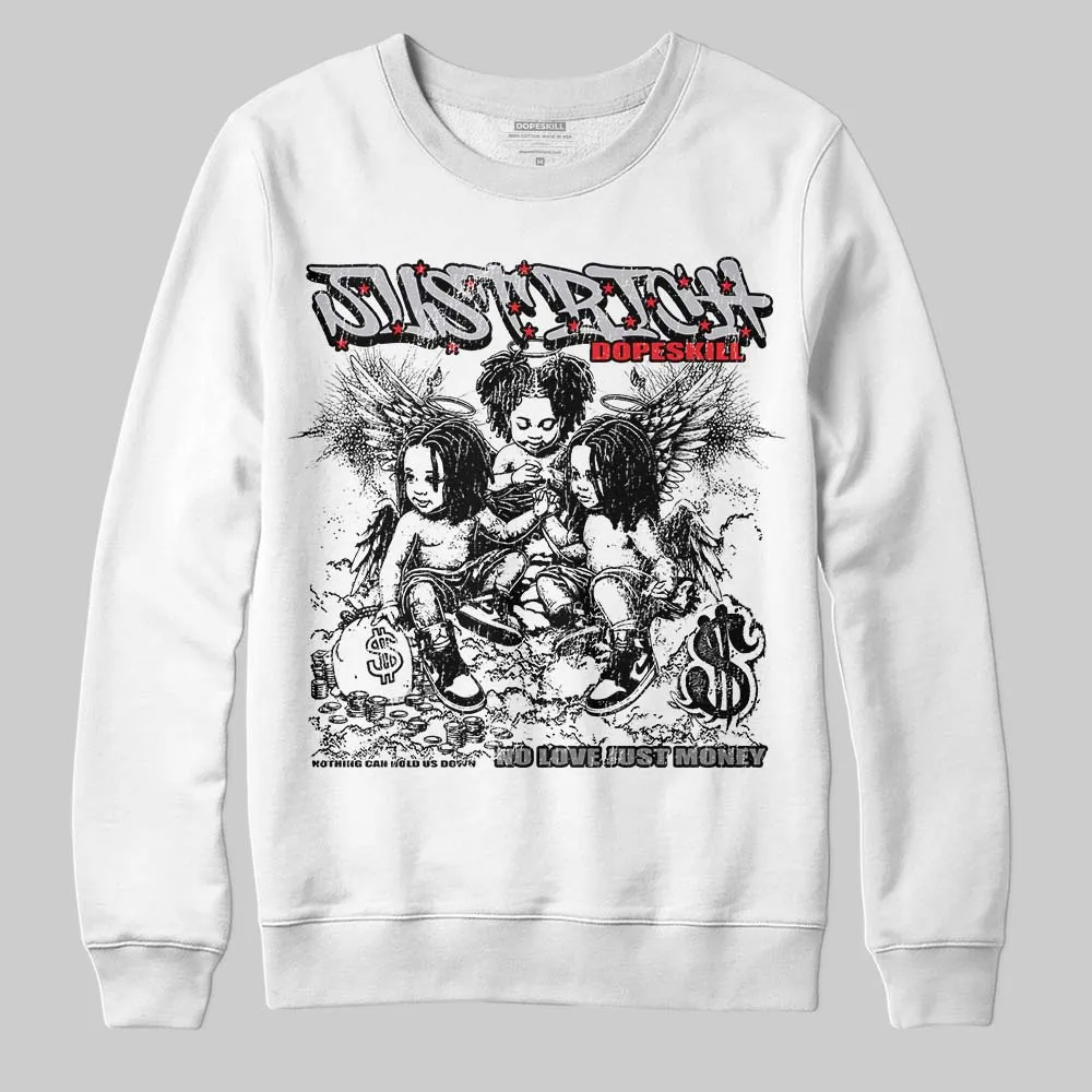Grey Collection DopeSkill Sweatshirt Just Rich Graphic sold by DopeSkill