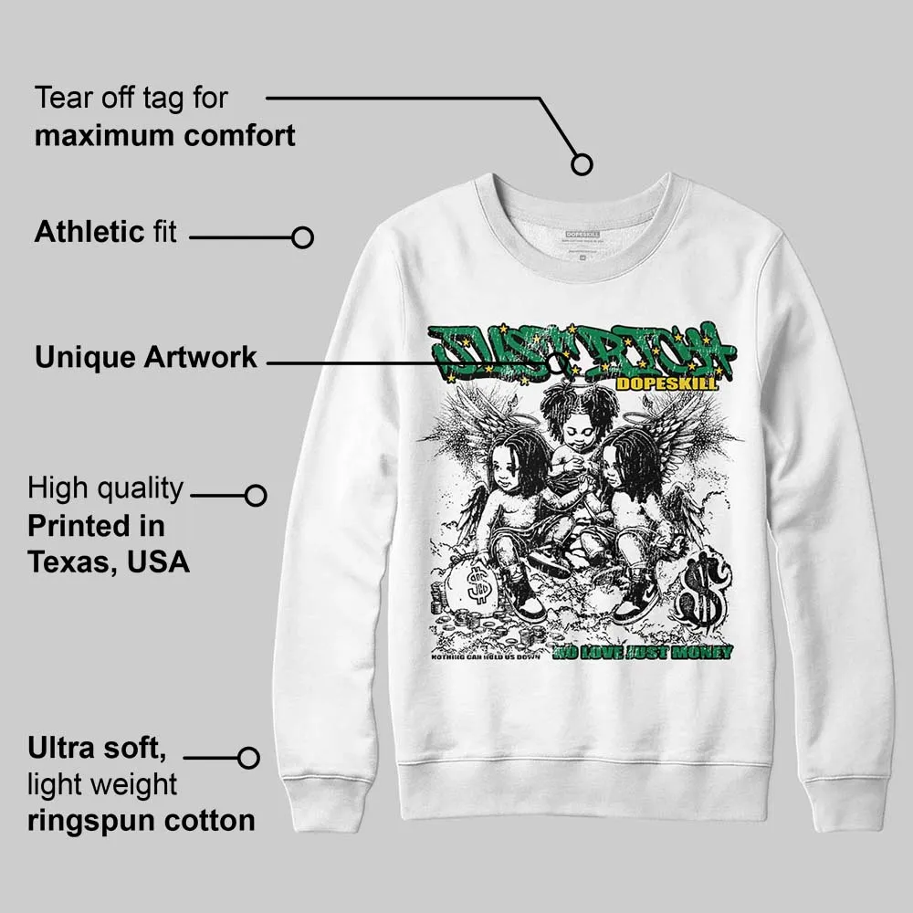 Green Collection DopeSkill Sweatshirt Just Rich Graphic sold by DopeSkill product image thumbnail 3