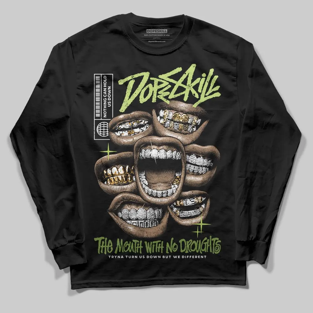 SB Dunks Fruity Pack - Green Apple DopeSkill Long Sleeve T-Shirt The Mouth With No Droughts Graphic sold by DopeSkill product image thumbnail 2