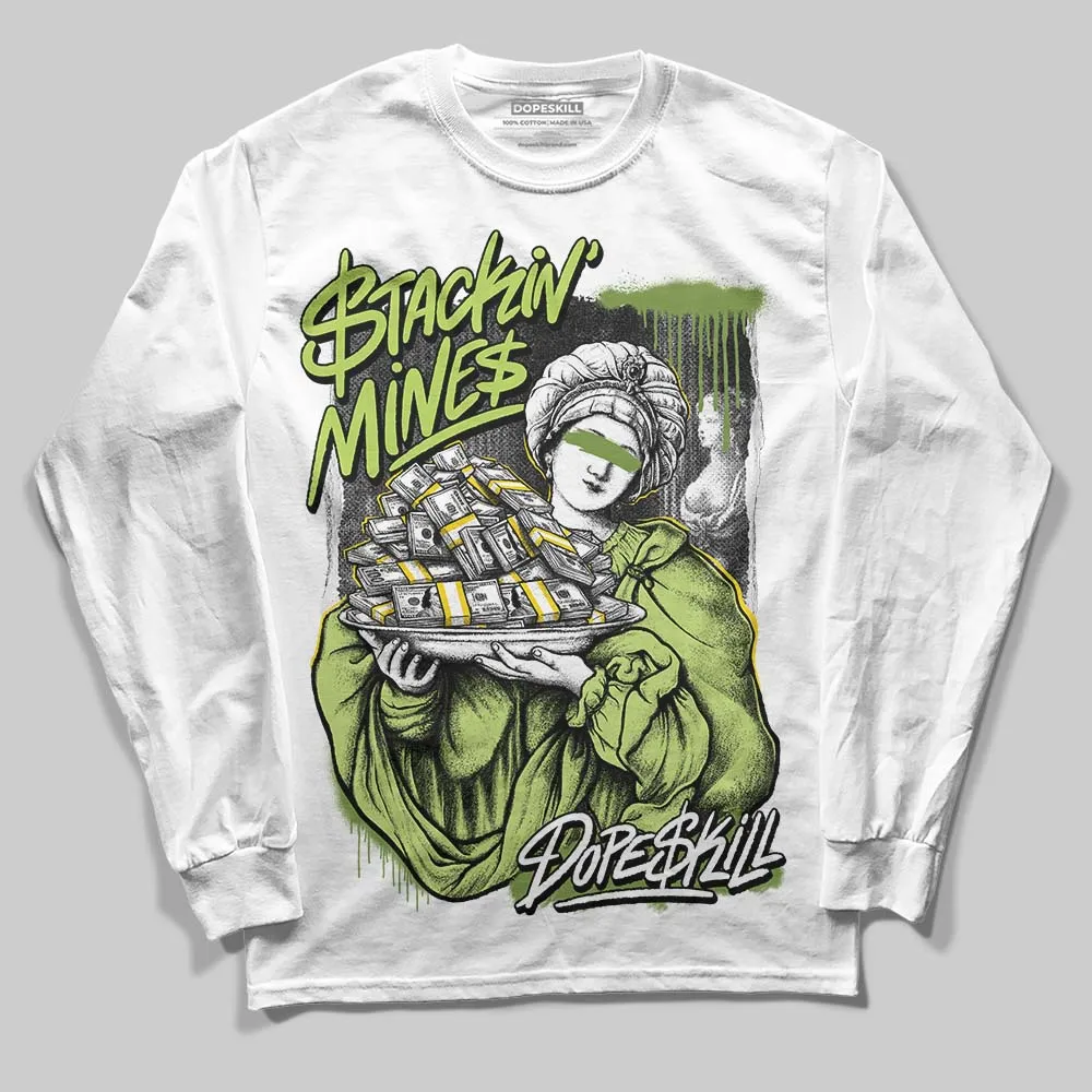 SB Dunks Fruity Pack - Green Apple DopeSkill Long Sleeve T-Shirt Stackin Mines Graphic sold by DopeSkill