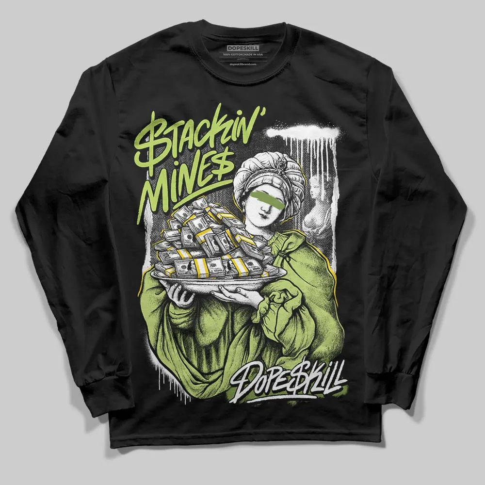 SB Dunks Fruity Pack - Green Apple DopeSkill Long Sleeve T-Shirt Stackin Mines Graphic sold by DopeSkill product image thumbnail 2