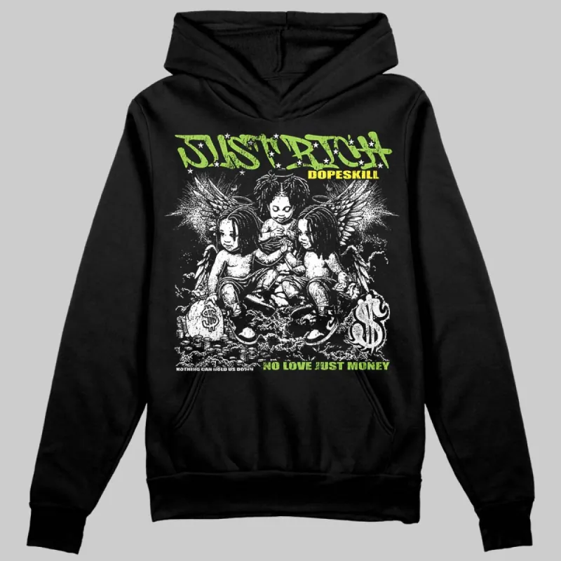 Neon Green Collection DopeSkill Hoodie Sweatshirt Just Rich Graphic sold by DopeSkill