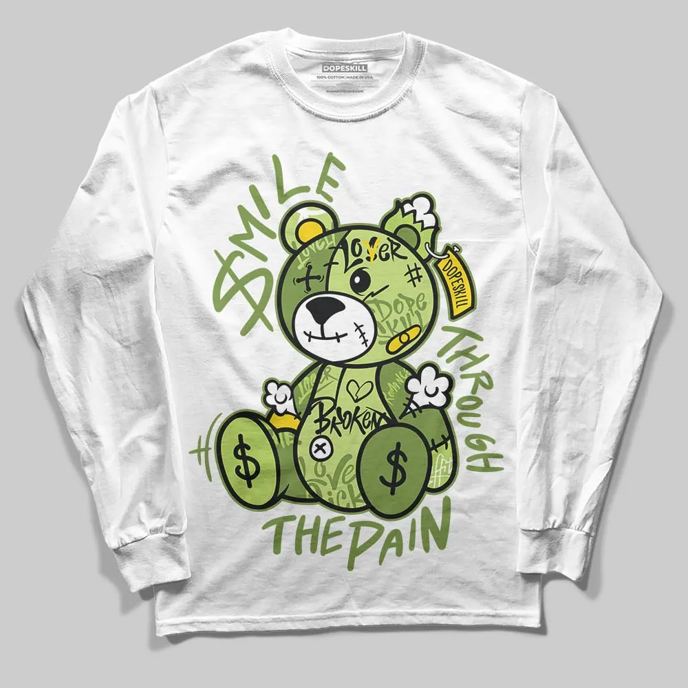 SB Dunks Fruity Pack - Green Apple DopeSkill Long Sleeve T-Shirt Smile Through The Pain Graphic sold by DopeSkill