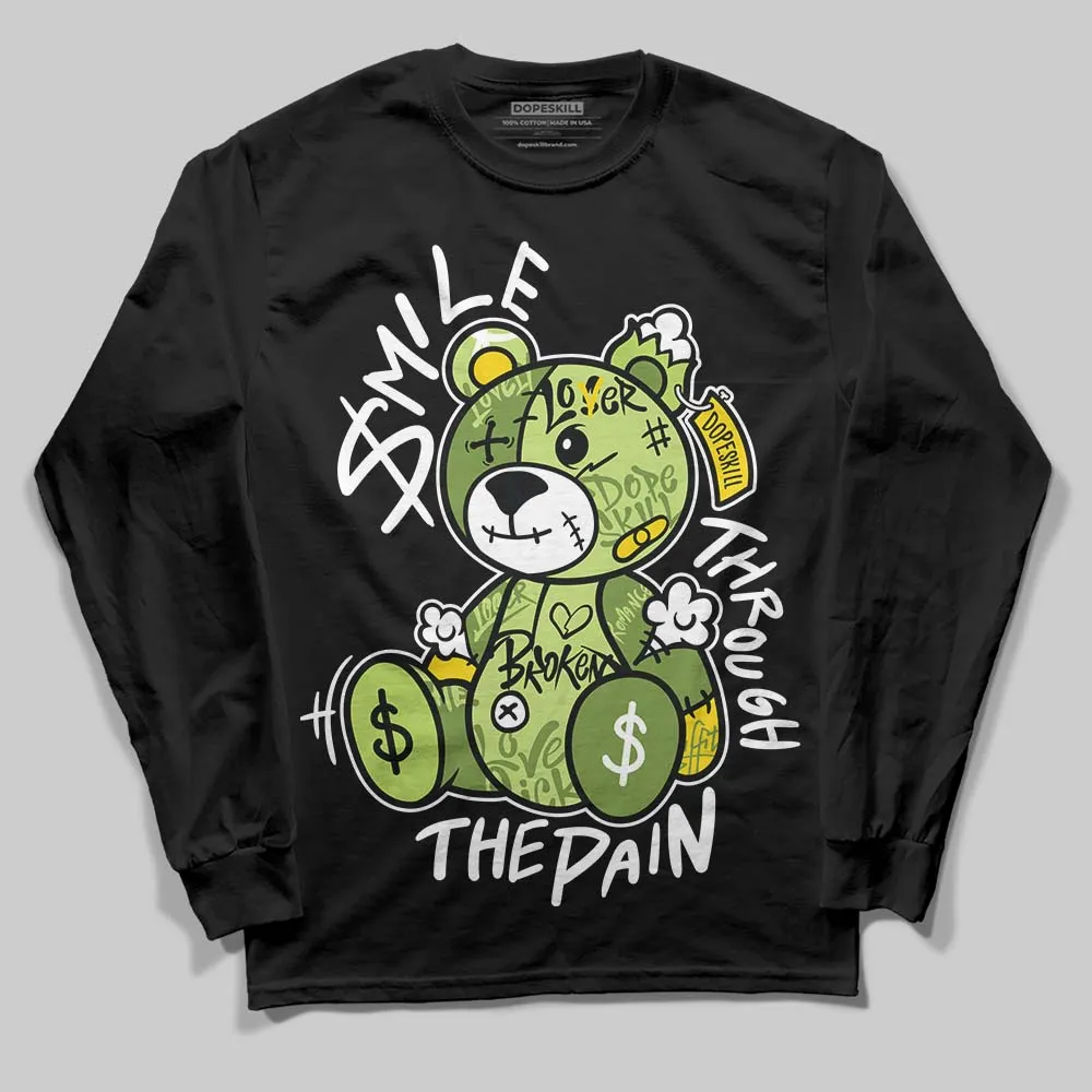 SB Dunks Fruity Pack - Green Apple DopeSkill Long Sleeve T-Shirt Smile Through The Pain Graphic sold by DopeSkill product image thumbnail 2