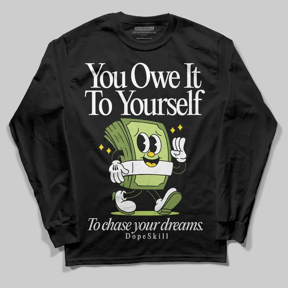 SB Dunks Fruity Pack - Green Apple DopeSkill Long Sleeve T-Shirt Owe It To Yourself Graphic sold by DopeSkill product image thumbnail 2