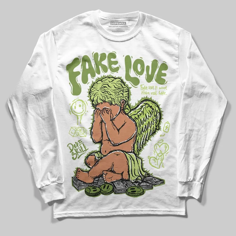 SB Dunks Fruity Pack - Green Apple DopeSkill Long Sleeve T-Shirt New Fake Love Graphic sold by DopeSkill