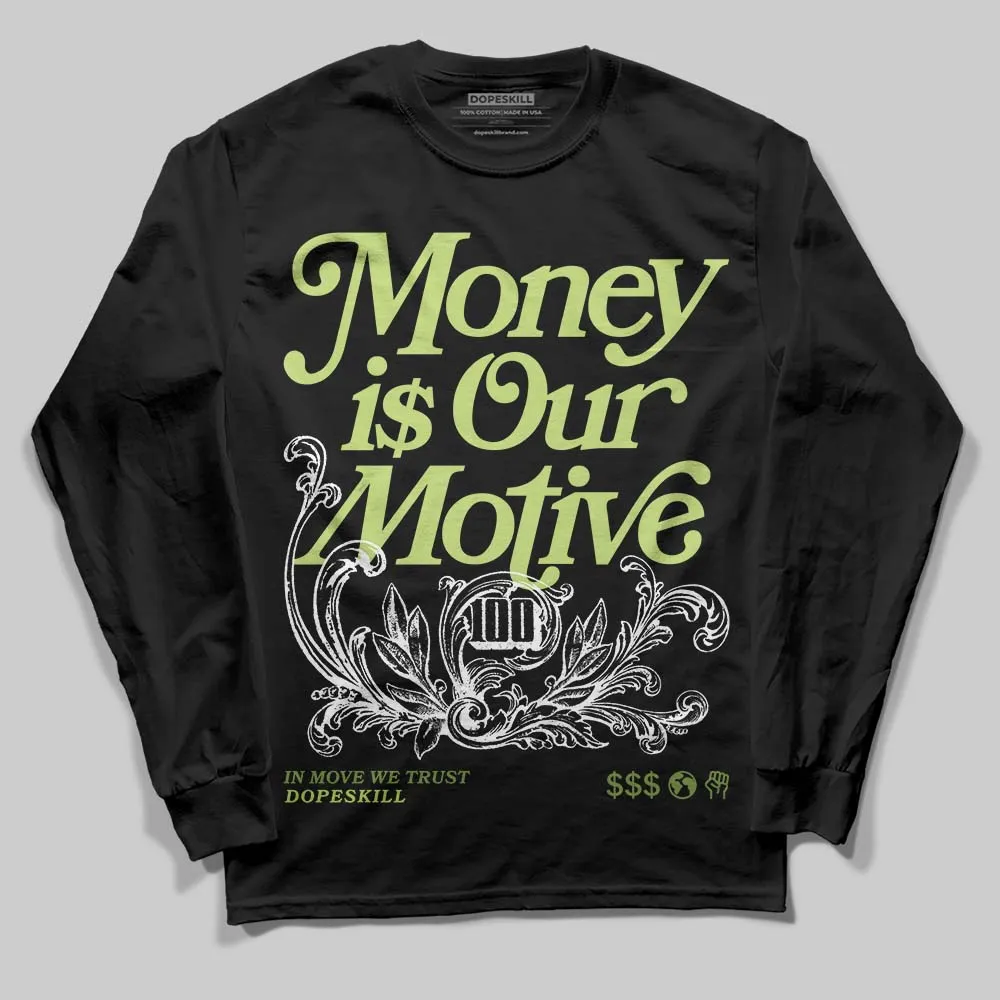 SB Dunks Fruity Pack - Green Apple DopeSkill Long Sleeve T-Shirt Money Is Our Motive Typo Graphic sold by DopeSkill product image thumbnail 2