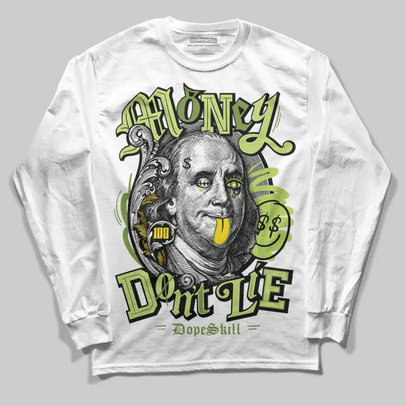 SB Dunks Fruity Pack - Green Apple DopeSkill Long Sleeve T-Shirt Money Don't Lie Graphic sold by DopeSkill