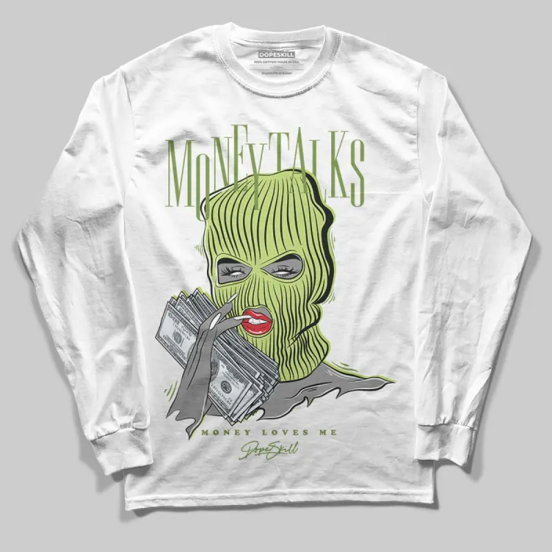 SB Dunks Fruity Pack - Green Apple DopeSkill Long Sleeve T-Shirt Money Talks Graphic sold by DopeSkill