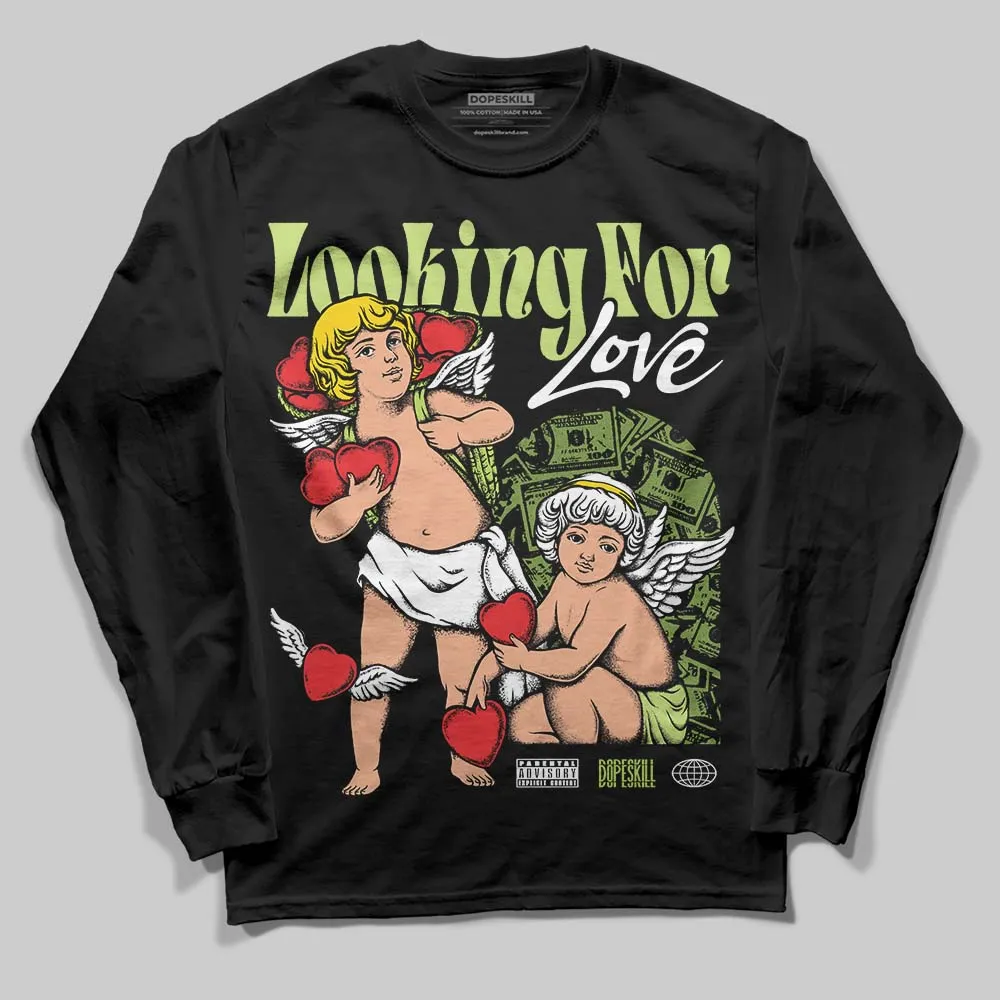 SB Dunks Fruity Pack - Green Apple DopeSkill Long Sleeve T-Shirt Looking For Love Graphic sold by DopeSkill product image thumbnail 2
