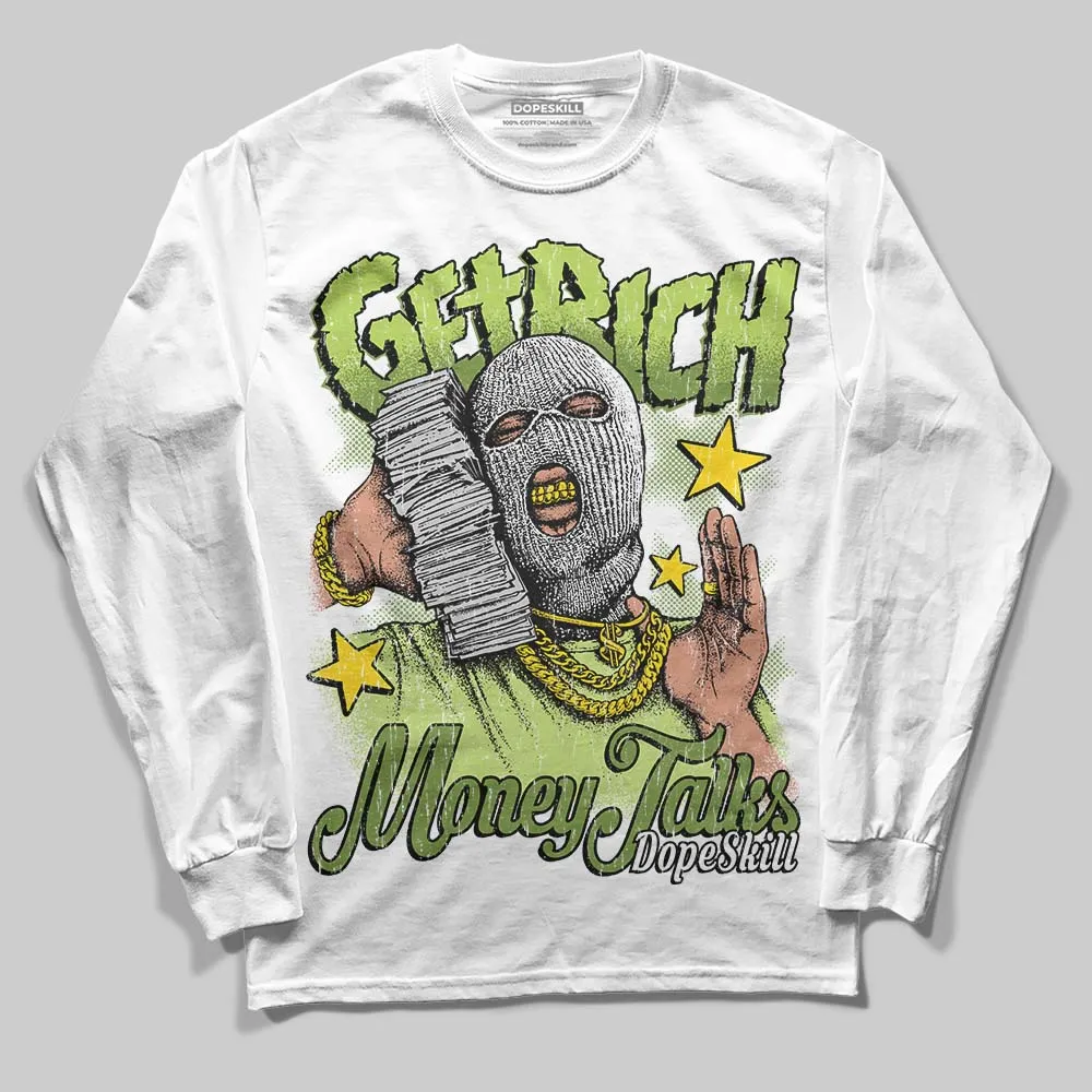 SB Dunks Fruity Pack - Green Apple DopeSkill Long Sleeve T-Shirt Get Rich Graphic sold by DopeSkill