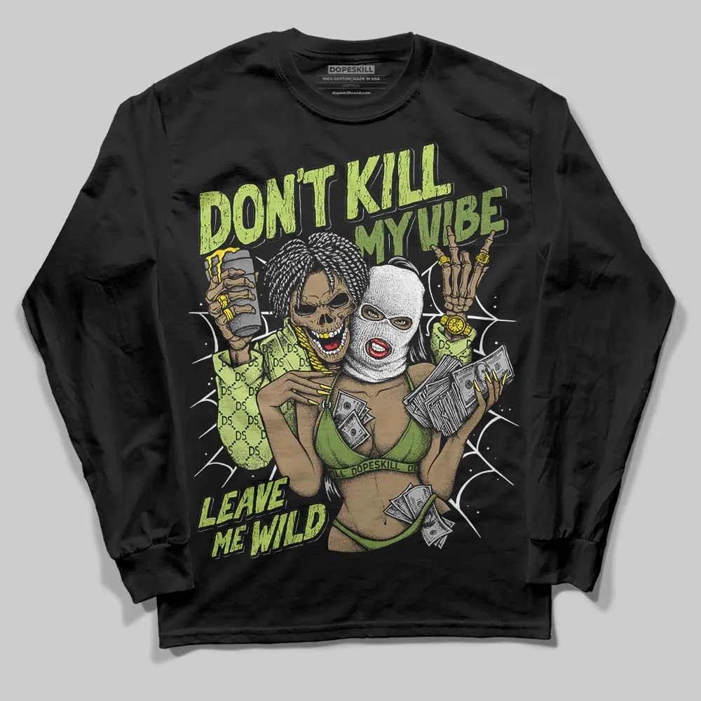SB Dunks Fruity Pack - Green Apple DopeSkill Long Sleeve T-Shirt Don't Kill My Vibe Graphic sold by DopeSkill product image thumbnail 2