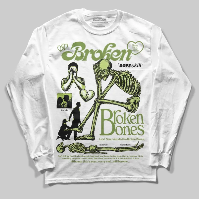 SB Dunks Fruity Pack - Green Apple DopeSkill Long Sleeve T-Shirt Broken Bones Graphic sold by DopeSkill
