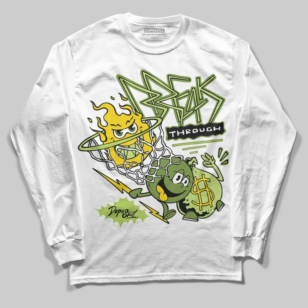 SB Dunks Fruity Pack - Green Apple DopeSkill Long Sleeve T-Shirt Break Through Graphic sold by DopeSkill