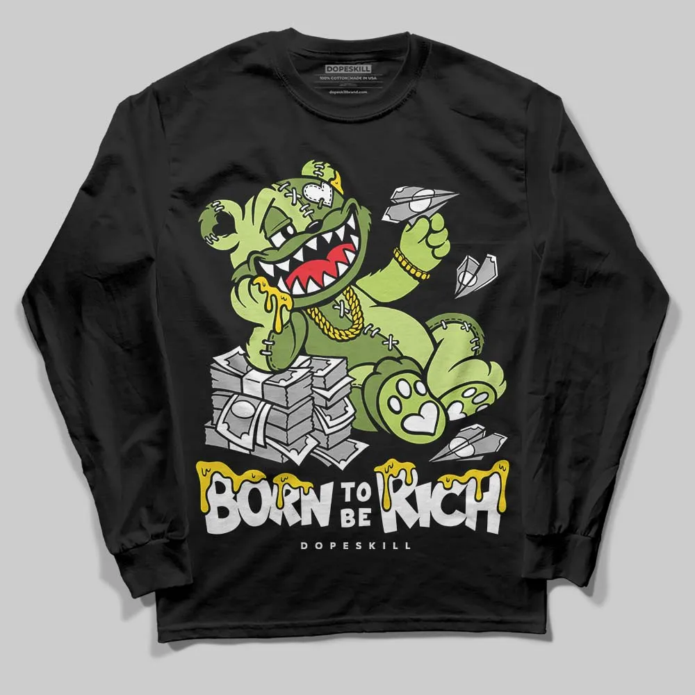 SB Dunks Fruity Pack - Green Apple DopeSkill Long Sleeve T-Shirt Born To Be Rich Graphic sold by DopeSkill product image thumbnail 2
