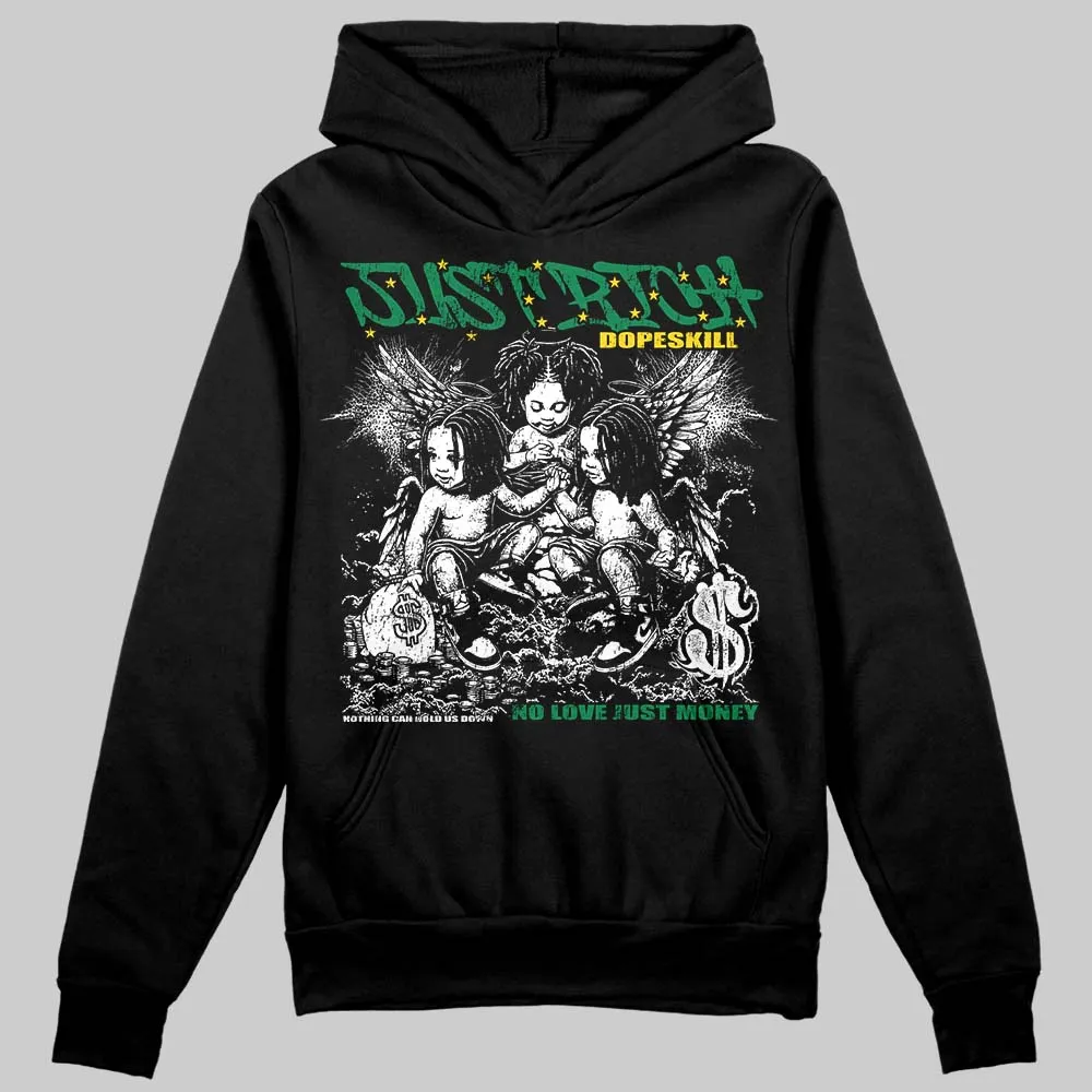 Green Collection DopeSkill Hoodie Sweatshirt Just Rich Graphic sold by DopeSkill product image thumbnail 2