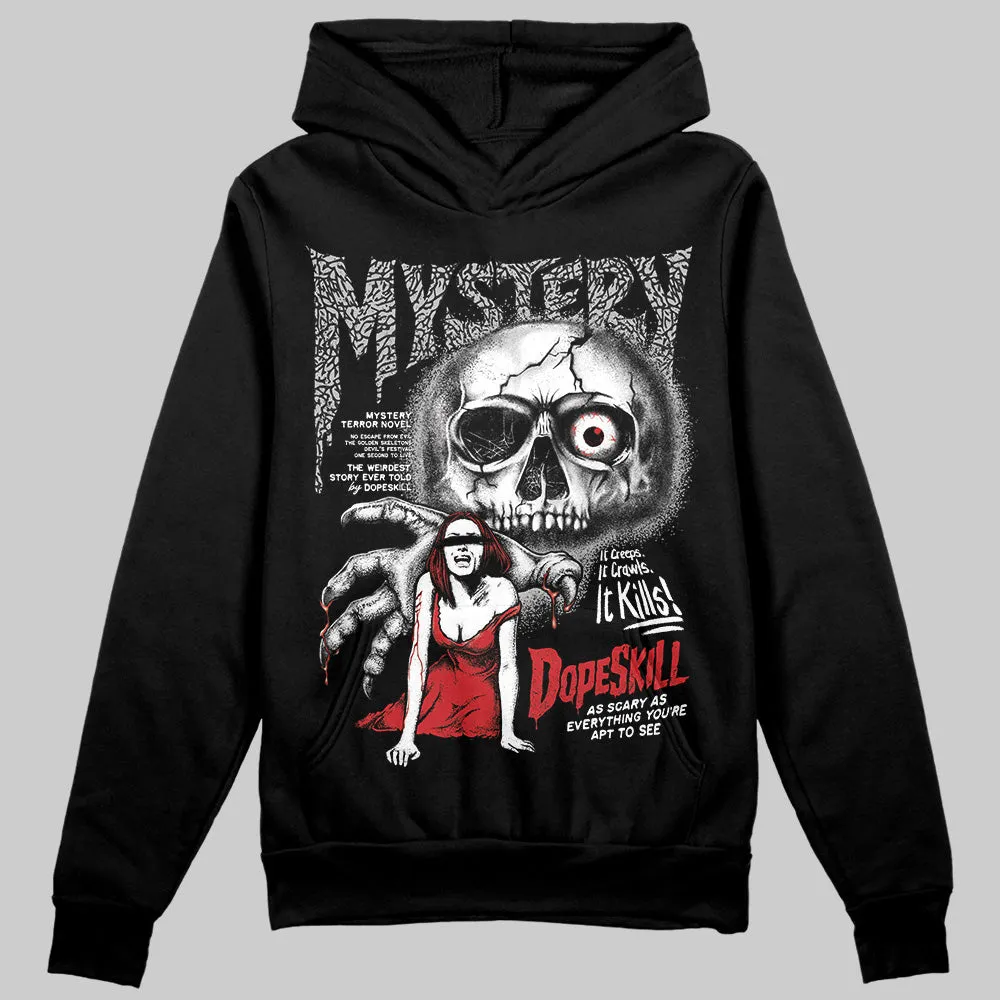 Black Cement 3s DopeSkill Hoodie Sweatshirt Mystery Ghostly Grasp Graphic sold by DopeSkill