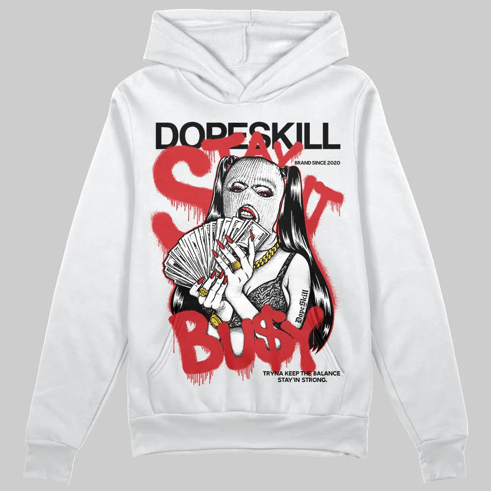 Black Cement 3s DopeSkill Hoodie Sweatshirt Stay It Busy Graphic sold by DopeSkill product image thumbnail 2