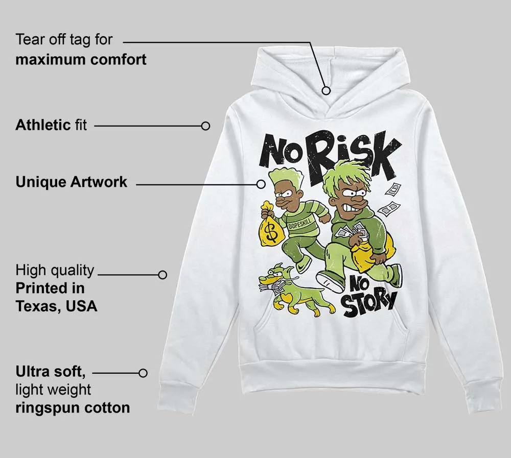 SB Dunks Fruity Pack - Green Apple DopeSkill Hoodie Sweatshirt No Risk No Story Graphic sold by DopeSkill product image thumbnail 3