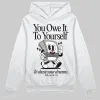 Black Cement 3s DopeSkill Hoodie Sweatshirt Owe It To Yourself Graphic sold by DopeSkill
