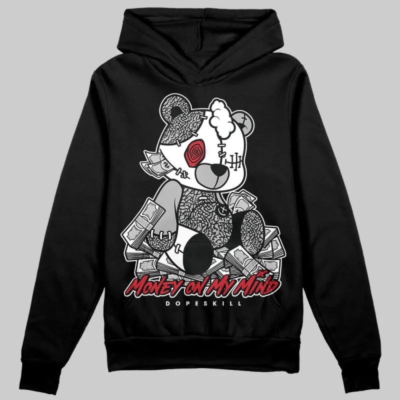 Black Cement 3s DopeSkill Hoodie Sweatshirt MOMM Bear Graphic sold by DopeSkill