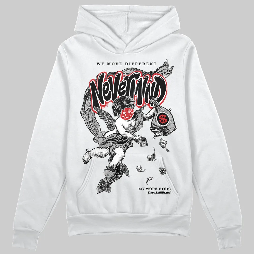Black Cement 3s DopeSkill Hoodie Sweatshirt Nevermind Graphic sold by DopeSkill product image thumbnail 2