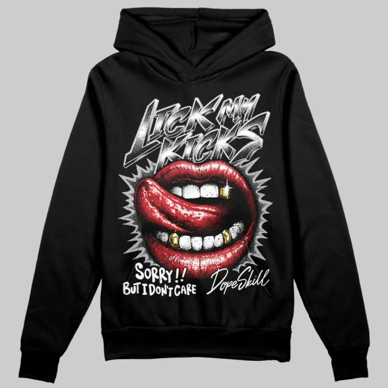 Black Cement 3s DopeSkill Hoodie Sweatshirt Lick My Kicks Graphic sold by DopeSkill