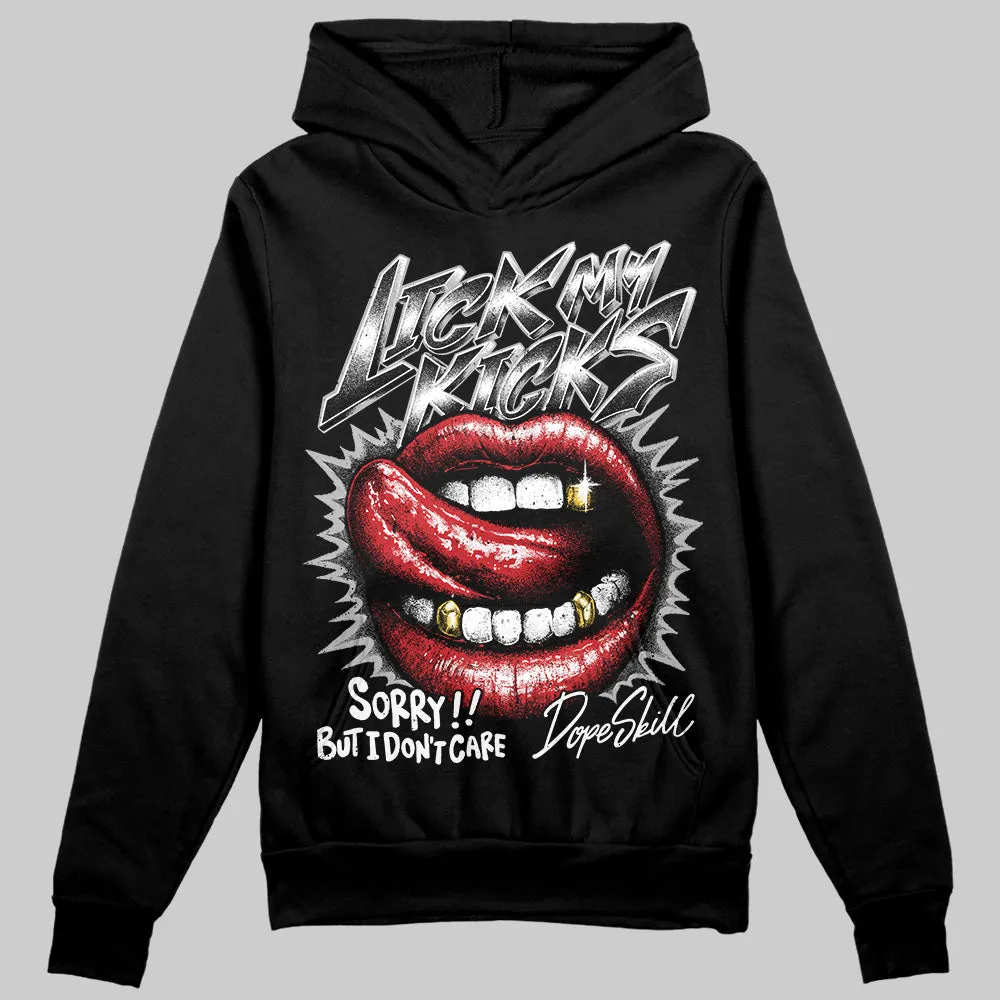 Black Cement 3s DopeSkill Hoodie Sweatshirt Lick My Kicks Graphic sold by DopeSkill