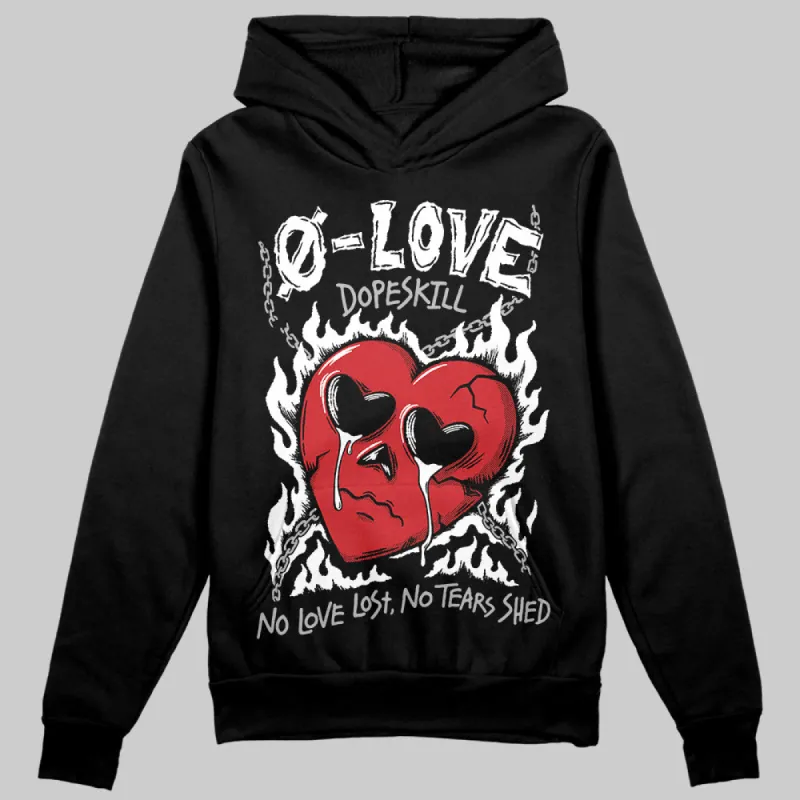 Black Cement 3s DopeSkill Hoodie Sweatshirt Crying Heart Graphic sold by DopeSkill