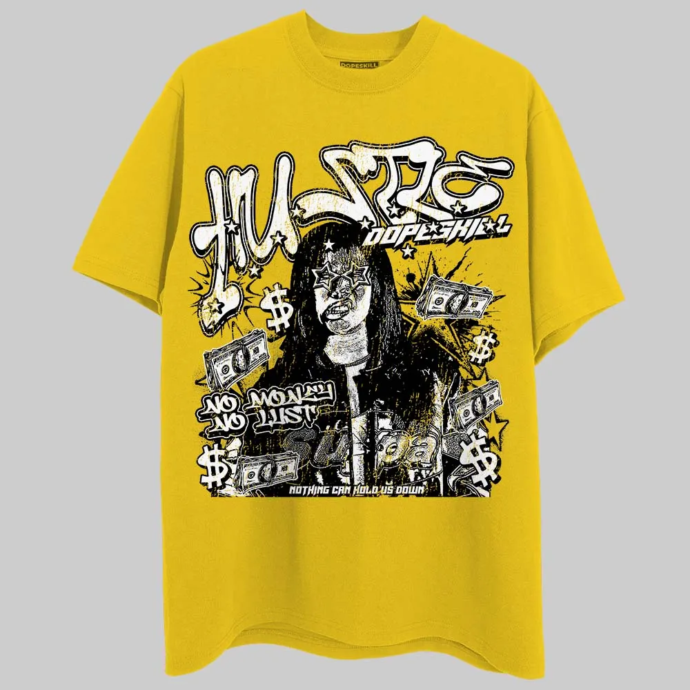 Yellow Collection DopeSkill T-Shirt No Money No Lust Graphic sold by DopeSkill product image thumbnail 3