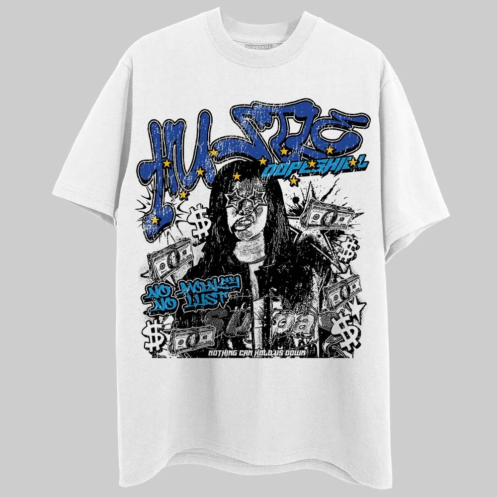 Royal Blue Collection DopeSkill T-Shirt No Money No Lust Graphic sold by DopeSkill