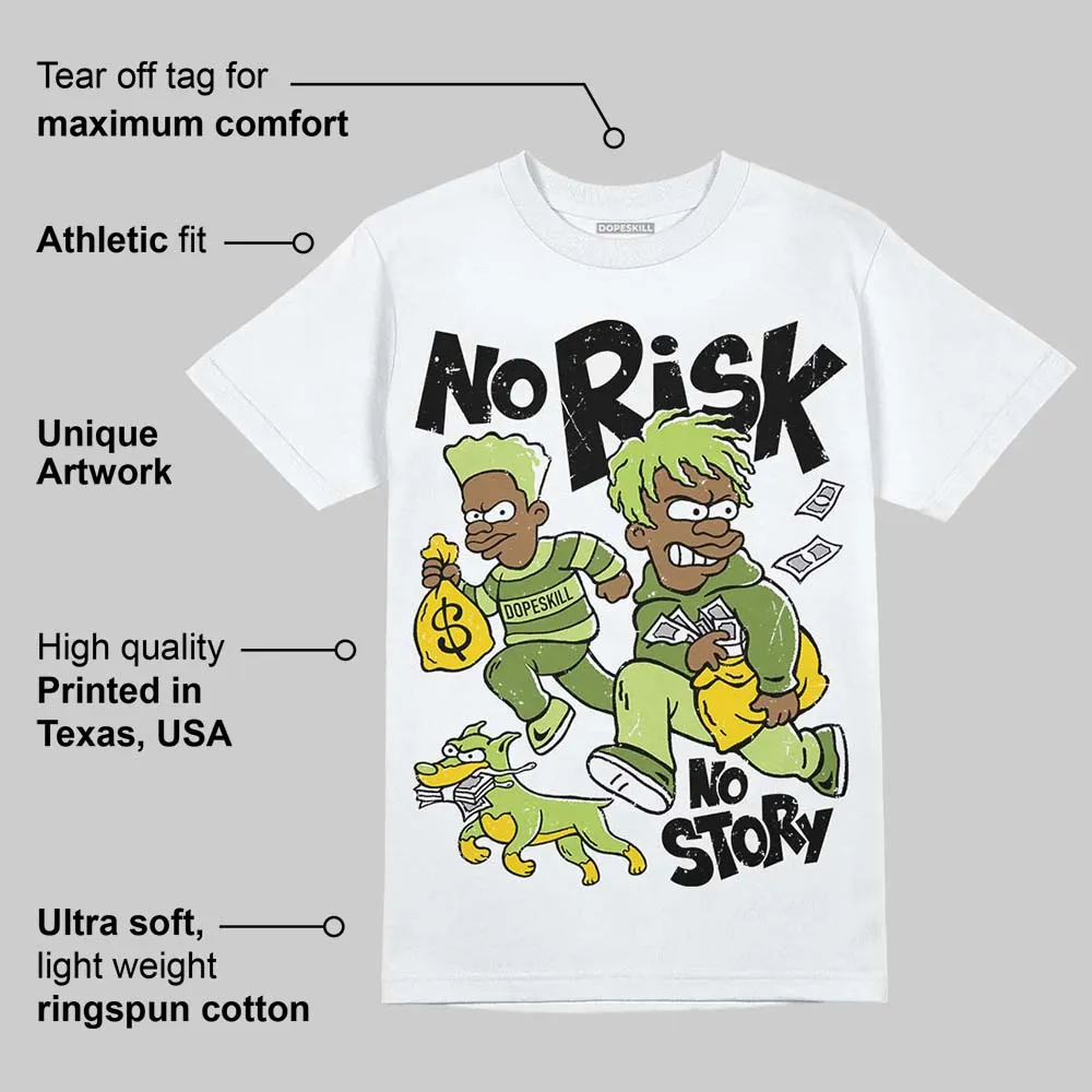 SB Dunks Fruity Pack - Green Apple DopeSkill T-Shirt No Risk No Story Graphic sold by DopeSkill product image thumbnail 3